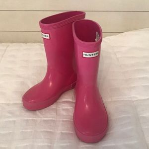 Hunter rain boots